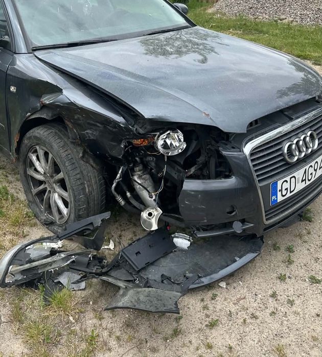 Audi A4 Avant uszkodzone