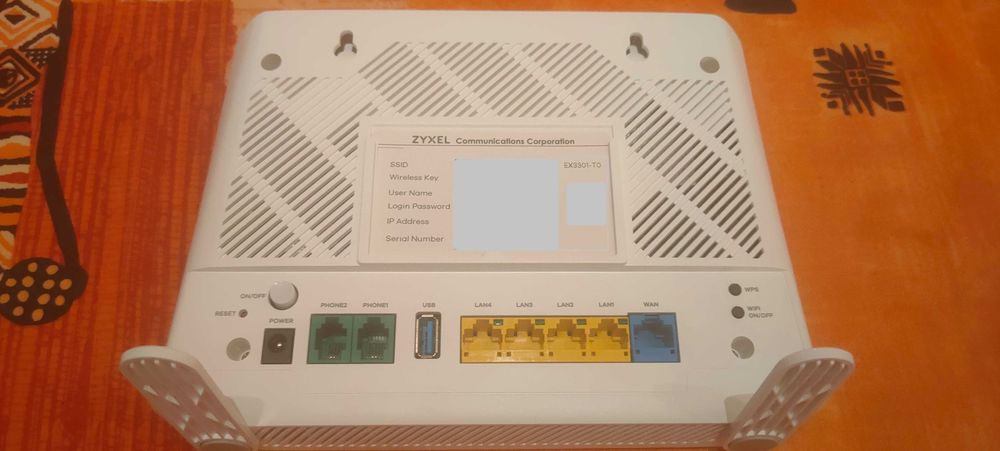 Router Zyxel EX3301-T0