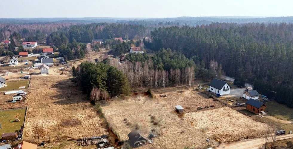Działka bud. uzbrojona z WZ w -Łapka k/ Barczewo