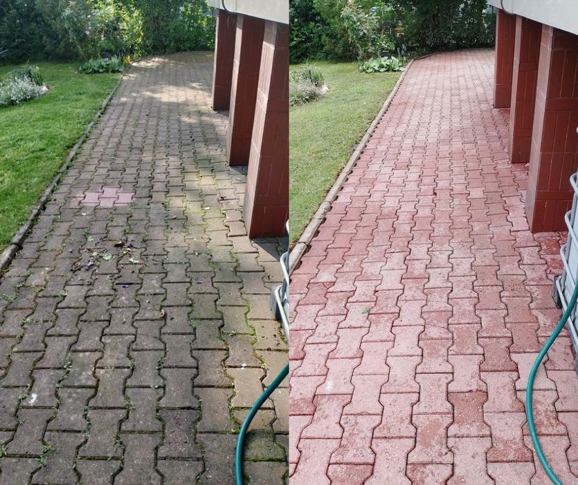 Mycie kostki Szczeci Mycie elewacj Szczecin Usuwanie graffiti