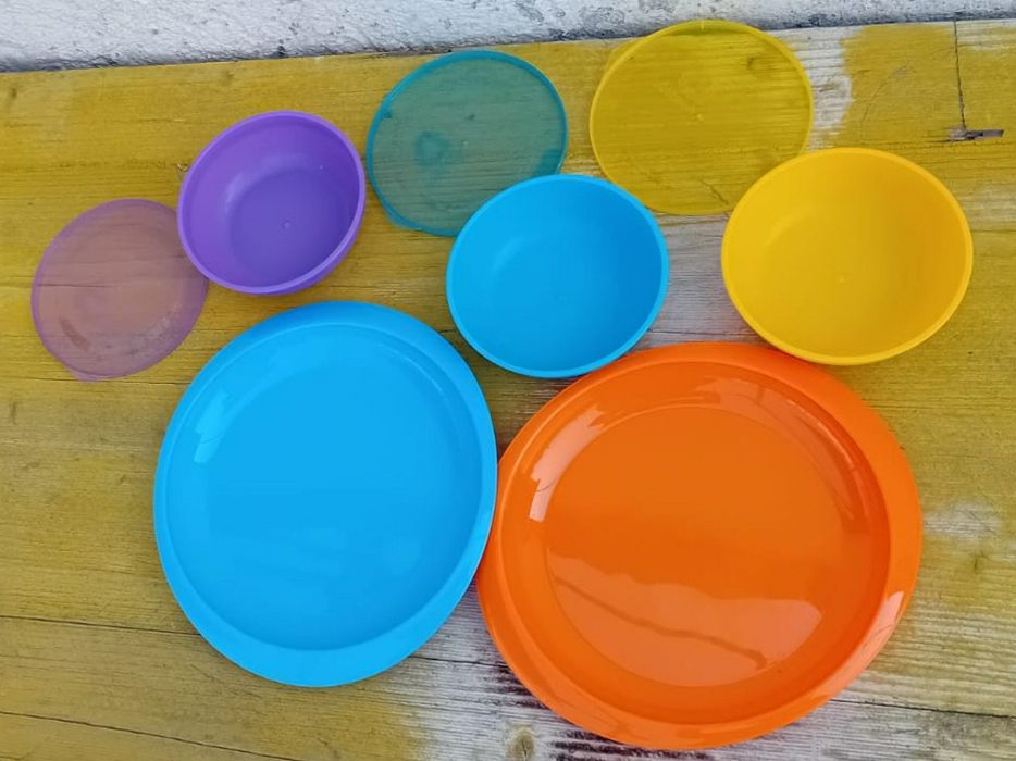 Pratos e tigelas de bebé para papa