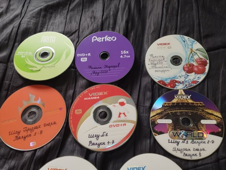 Филипп Киркоров. DVD - диски с концертами и клипами. 8 шт.