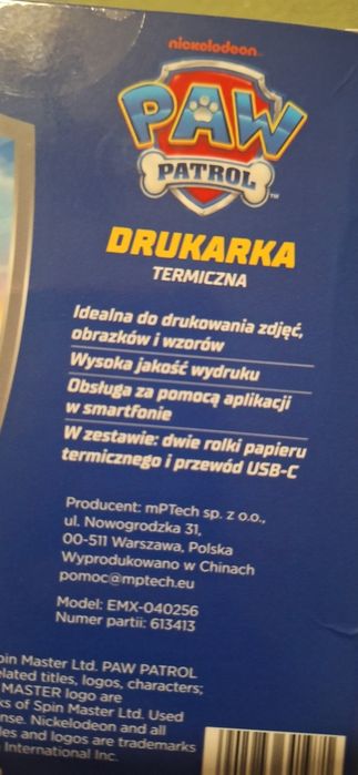 Drukarka termiczna nowa