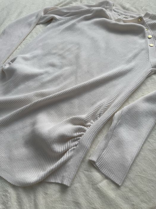 Кофта H&M реглан для вагітних М в рубчик