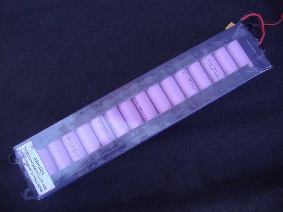 Аккумулятор Li-ion 36v 7.5a 10s3p с BMS (под разборку на 18650) б/у