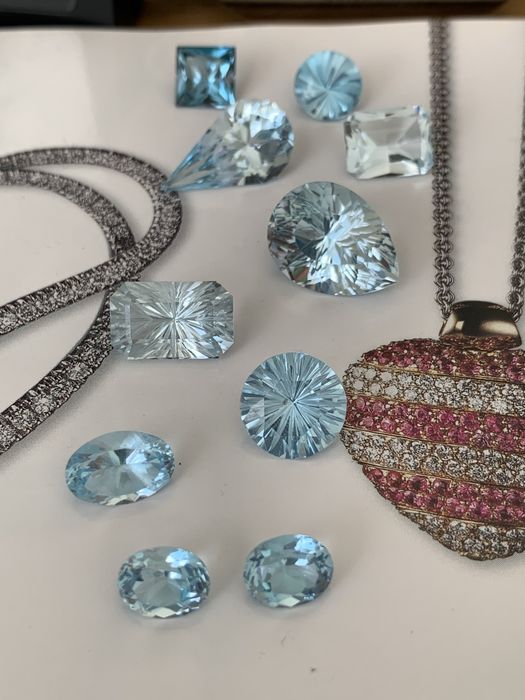 Пара Топазів 5,0 ct!