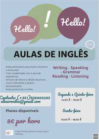 Explicações E Aulas De Inglês, Explicações, à venda, Leiria