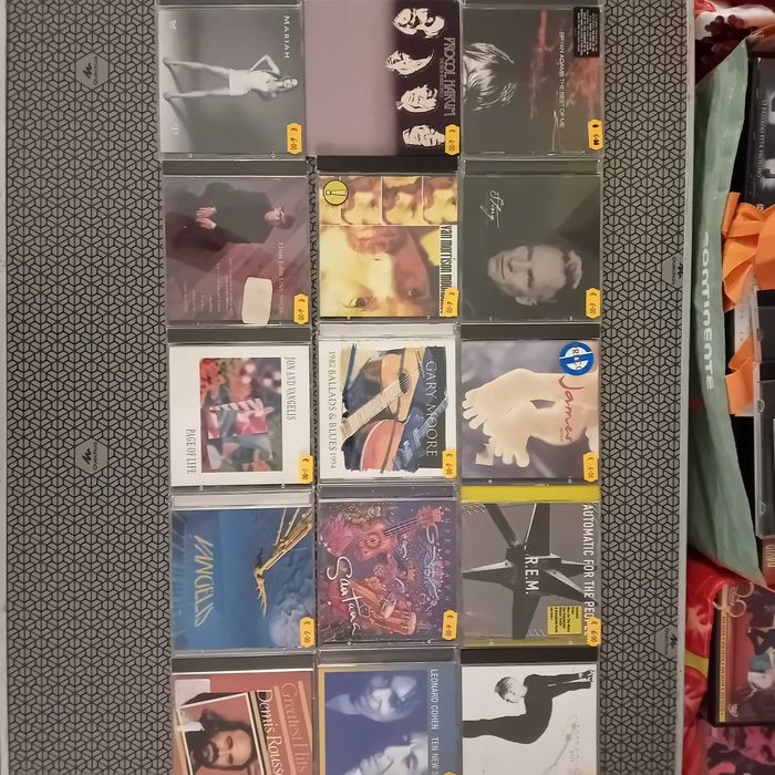 Música em Cd de Artistas e Grupos Internacionais Top.