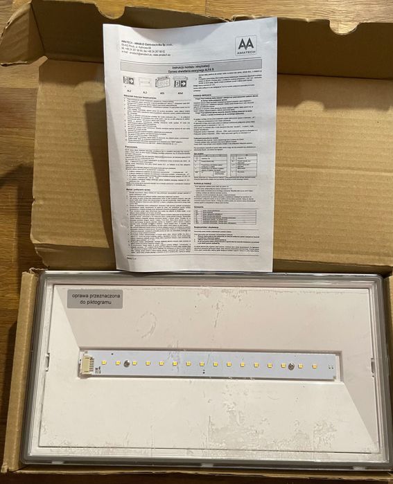 Oprawa awaryjna Alfa III LED AL3