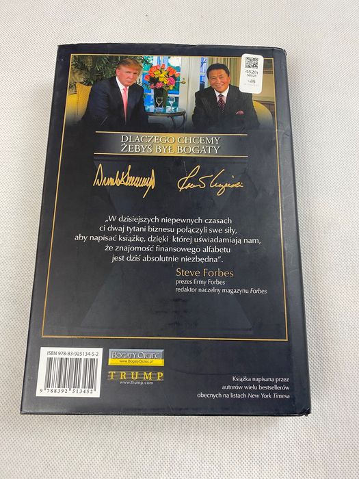 Dlaczego chcemy żebyś był bogaty Donald Trump, Robert Kiyosaki
