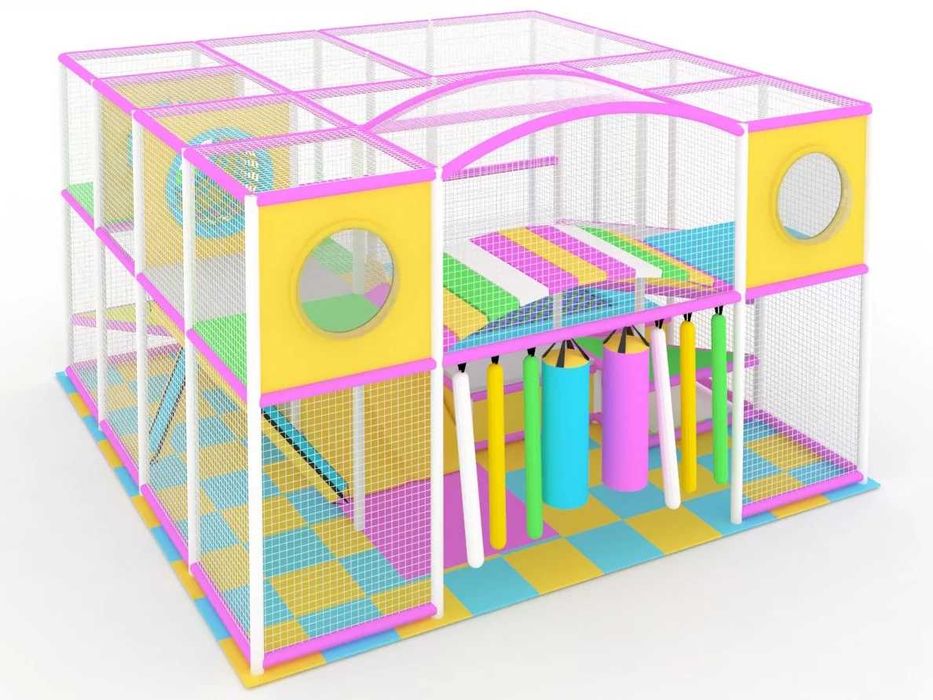 Детский игровой лабиринт радужный городок