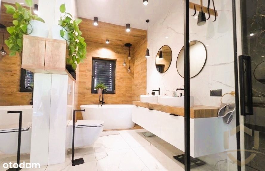 Nowoczesny Dom Z Antresolą , 140 M² , Działka 1002 M² , Kamień