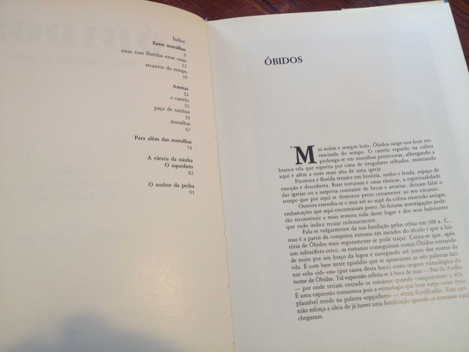 Afonso Manuel Alves e Luís Leiria de Lima - Óbidos, recantos do tempo