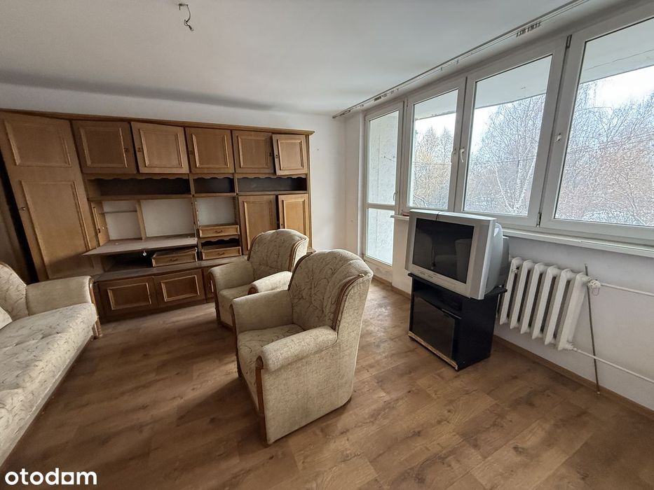 Sosnowiec Klimontów ul. Kraszewskiego, kawalerka z balkonem