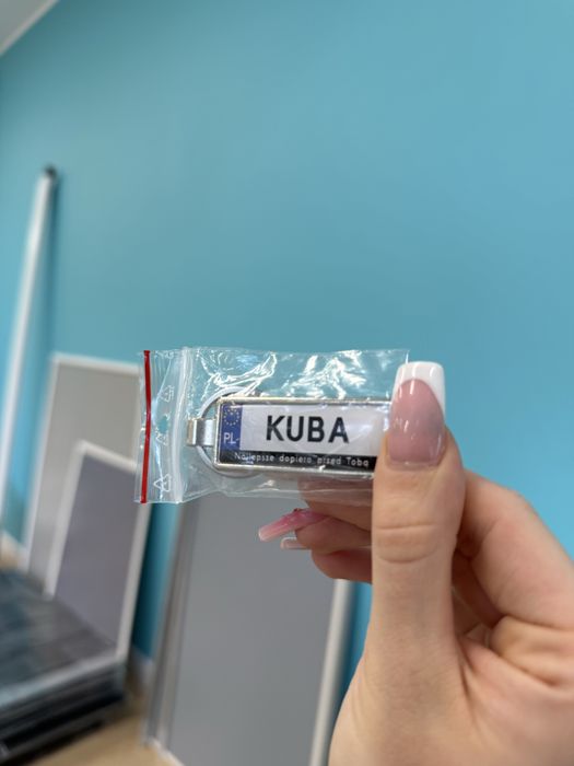 Kuba breloczek brelok rejestracja