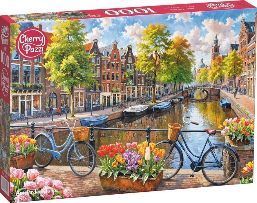 Puzzle 1000 Cherrypazzi  Amsterdam Tulips 30943 Cherrypazzi