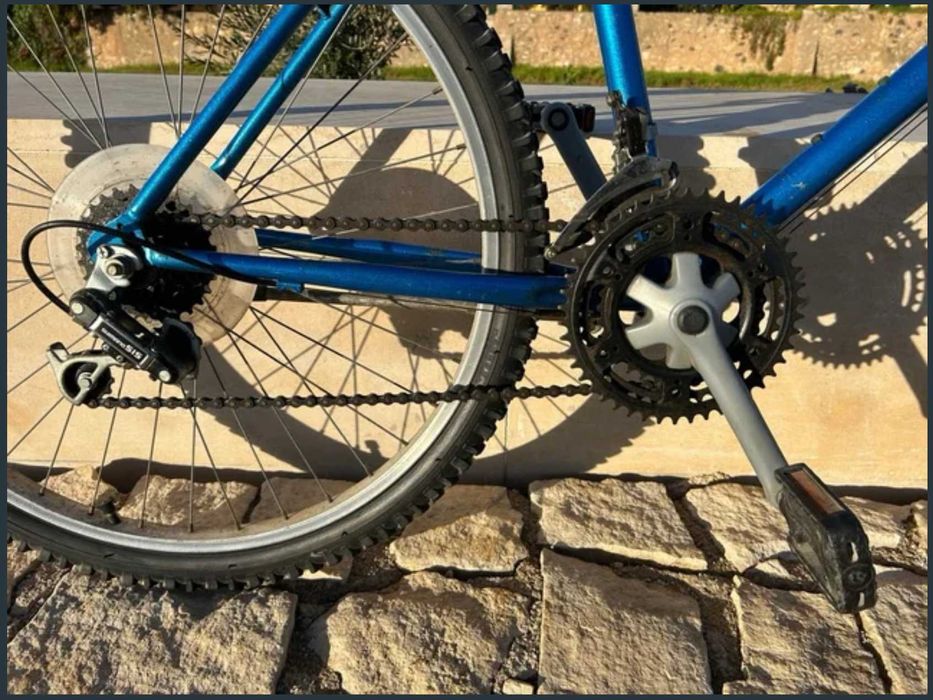 Classic Blue Bicycle