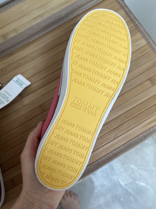 Trampki Tommy Hilfiger nowe rozowe szkola 40