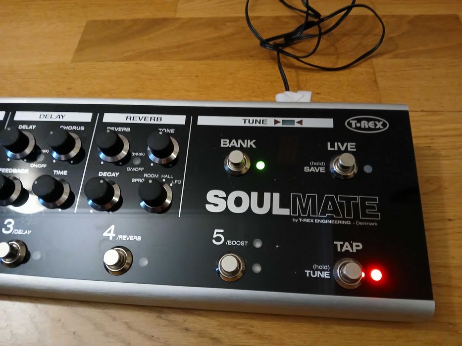 Pedaleira de Efeitos para guitarra  T-Rex Soulmate