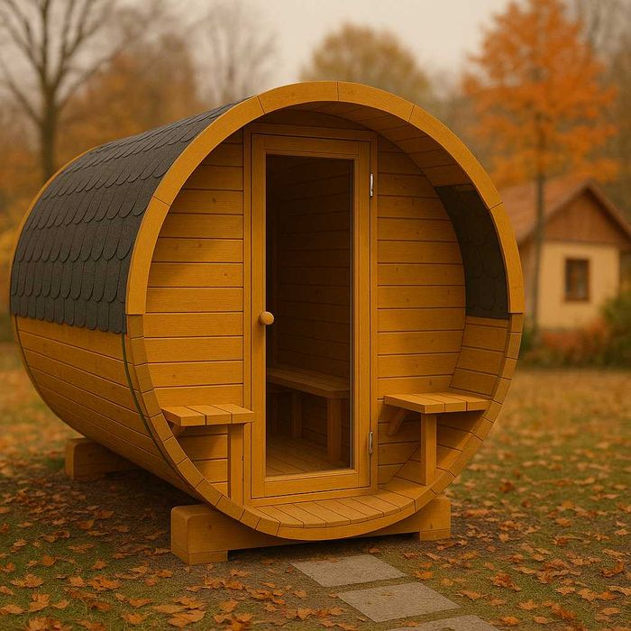 Sauna balia - AuraForest - produkcja montaż jakość producent FV23