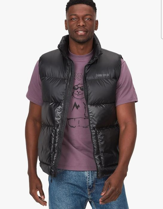 Пуховий жилет Marmot Guides Down Vest XL (Оригінал, Чорний)