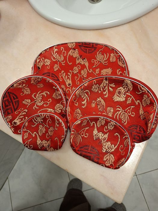 Conjunto de 5  bolsas chinesas
