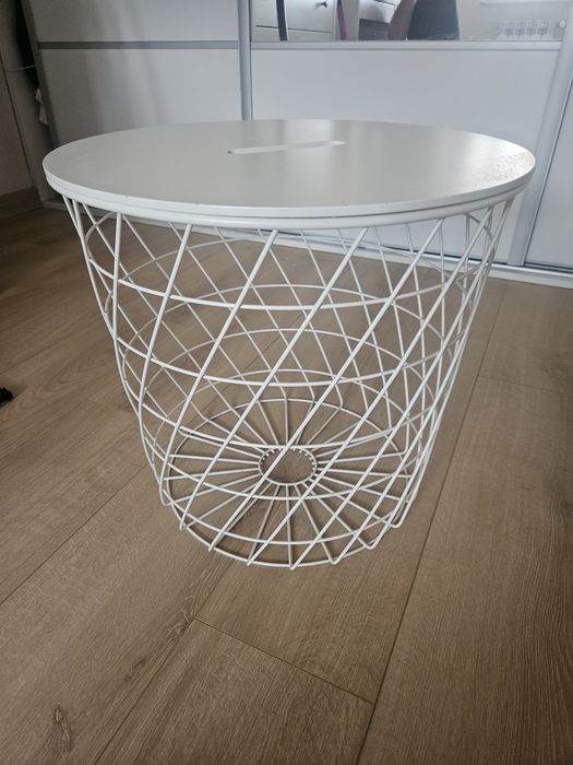 Stolik, kosz ikea