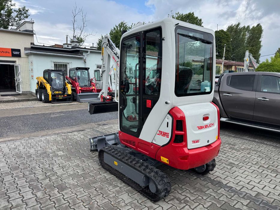 Minikoparka Takeuchi TB320 - 2 tony! Nowa!