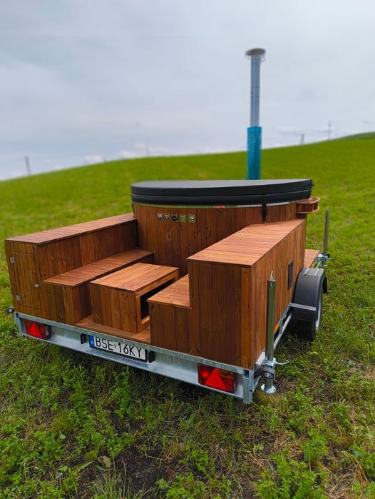 Balia mobilna, jacuzzi, hydromasaż,PIĘKNE WYKONANIE