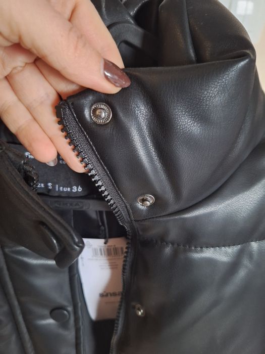 Nowa skórzana kurtka Sinsay s