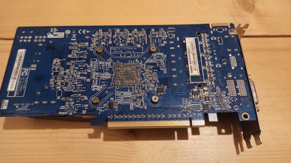 Karta graficzna Radeon HD 6850 sapphire uszkodzona