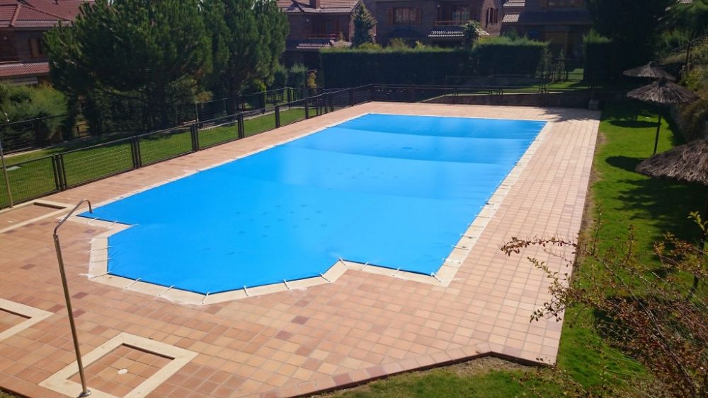 Coberturas de inverno azul