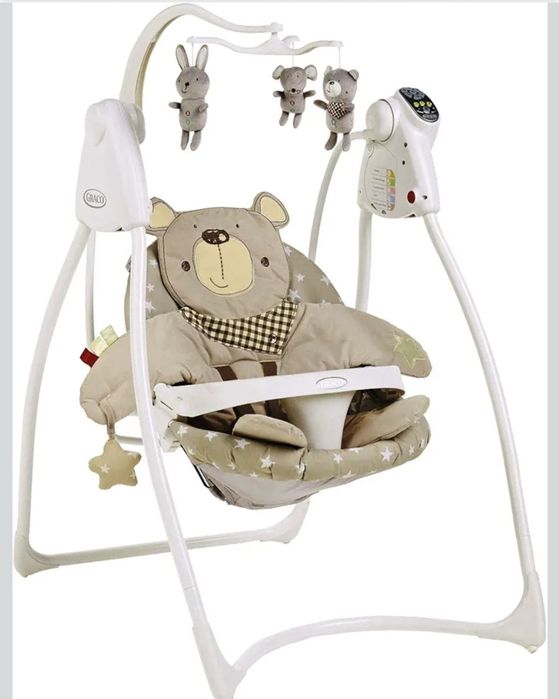 Cadeira bebe repouso musical Graco