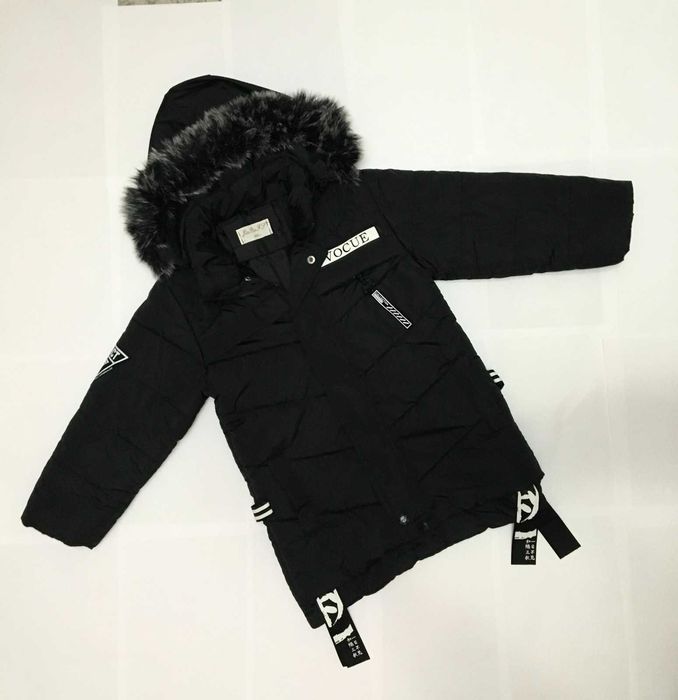 Тёплая зимняя куртка пальто, рост 116-122 см. на мальчика или девочку