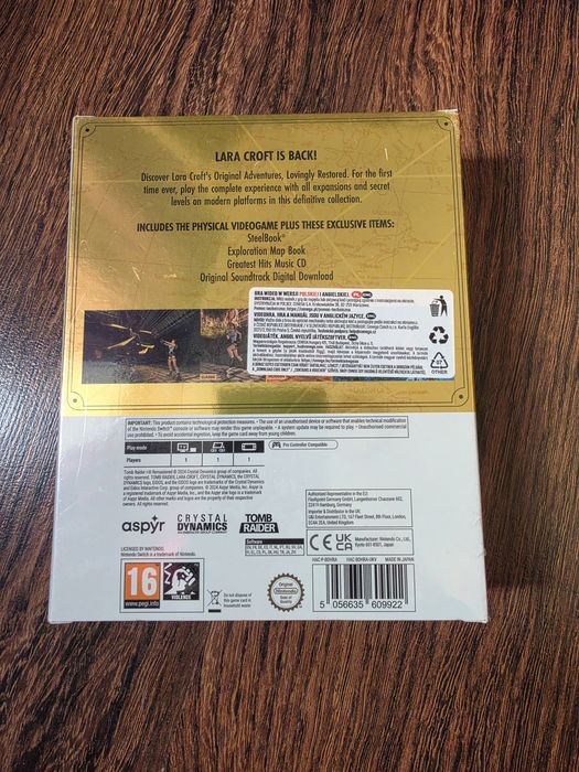 Tomb Raider I-II-III Deluxe Nintendo Switch