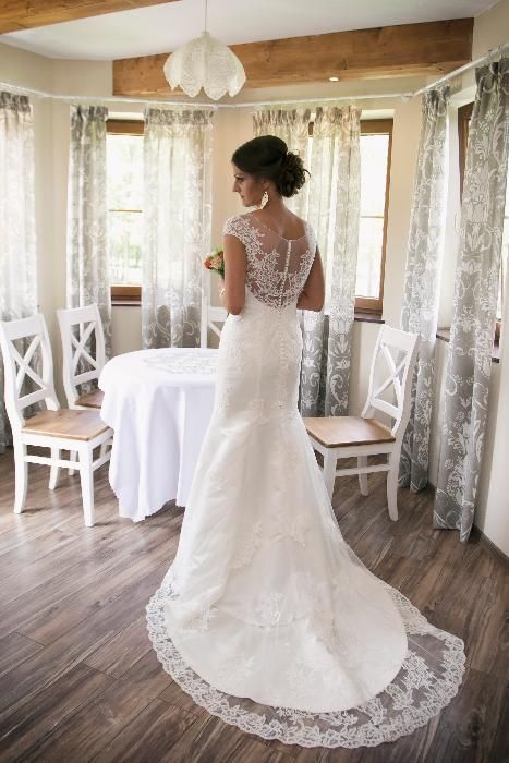 Suknia Ślubna 38 PROMOCJA TANIO Annais Bridal model Sandy