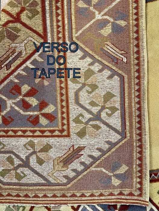 Belo tapete Turco MILAS, feito à mão, Lã da Anatólia, 300cm x 200cm