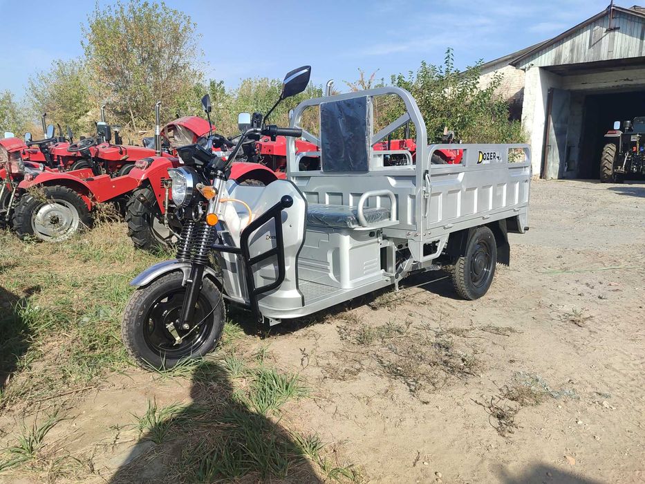 Аккумуляторный трицикл Дозер 1500 ВАТТ Доставка к дому
