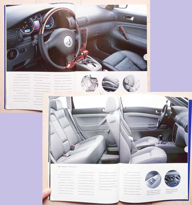 VW Passat B5 Variant '99+Sedan '00-2 prospekty 174str przesyłka GRATIS