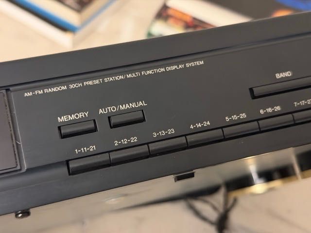 Sintonizador Denon TU-280 Hi-Fi Precision Audio Component