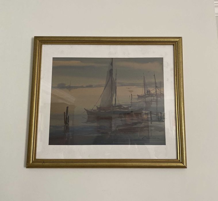 Pintura original por Cunha Rocha