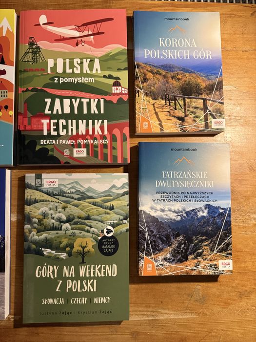 Książki podróżne turystyczne