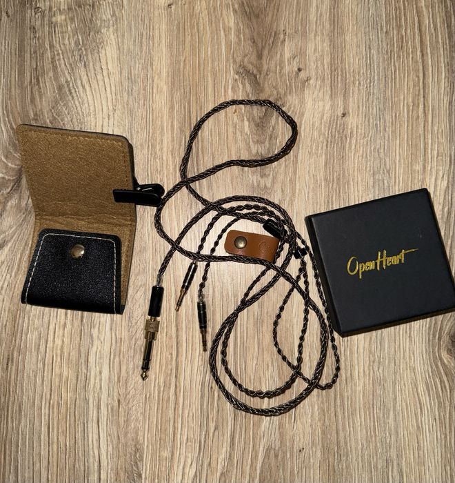 Кабель для навушників OpenHeart 3.5 mm (Dual) на 3.5 mm.