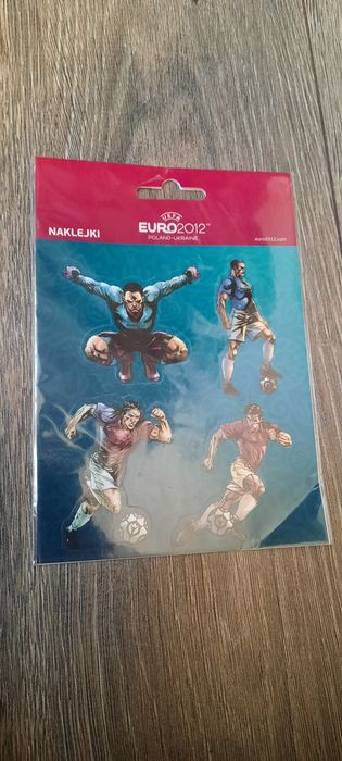 Limitowana kolekcja naklejek euro 2012
