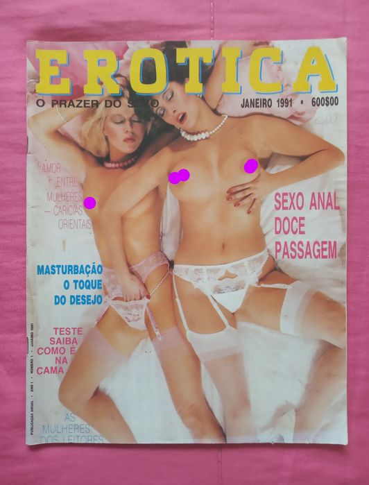 8 Revistas ERÓTIKA e 69  ( sexo/erotismo )