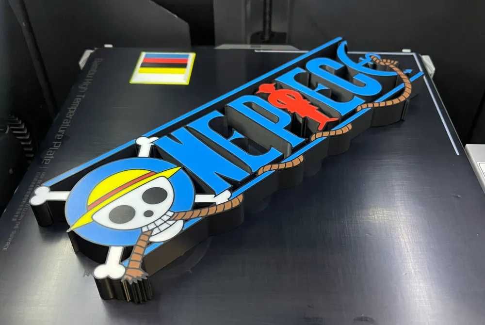 One Piece Logo impressão 3d