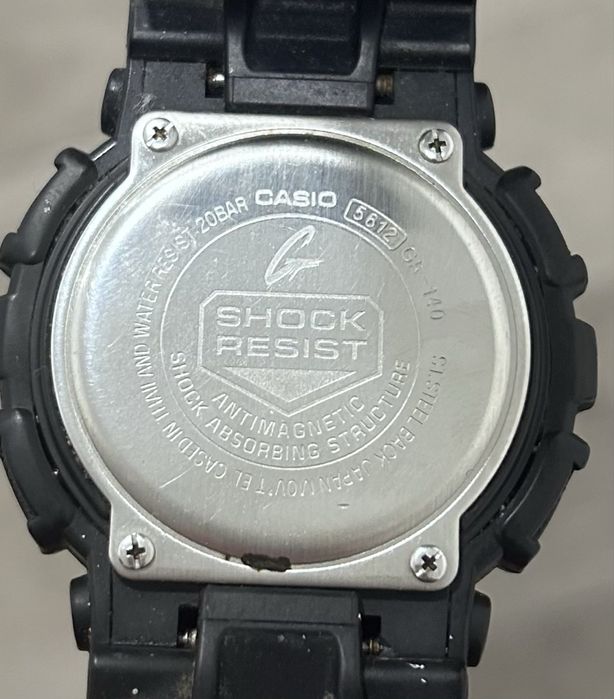 Relógio Casio G-Shock GA-140-1A1 (Original / Preto)