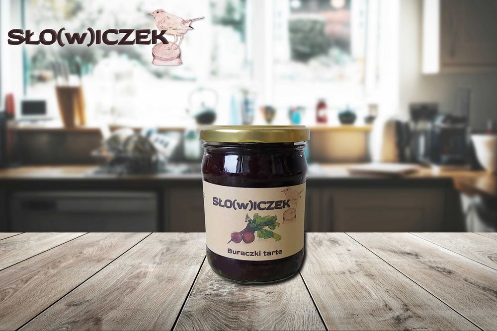 Domowe buraczki tarte - możliwość wysyłki