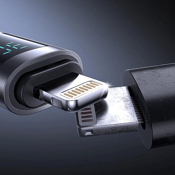Kabel Joyroom S-A16 Pro Prism Series 30W USB-C - Lightning z wyświetla