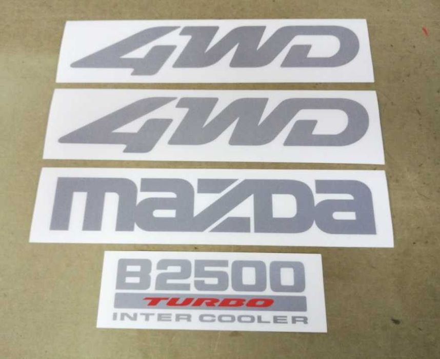 Kit de Autocolantes MAZDA B2500 - BT 50
